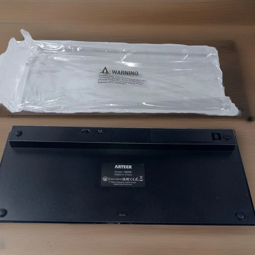 Arteck HB098 Universal Slim‎ Portable Wireless Keyboard. New In Box.
